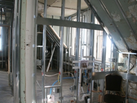 Framing for Mackie Lofts
