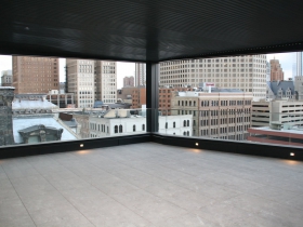 Husch Blackwell Deck at Huron Building
