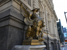 Mitchell Building Sculpture