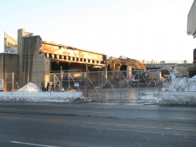 Downtown Transit Center Destruction