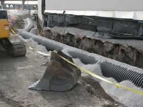 Temporary Sewer at The Couture