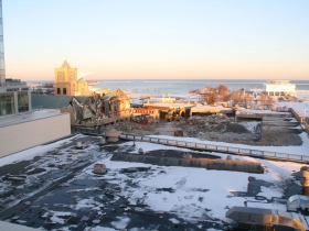 Downtown Transit Center Destruction