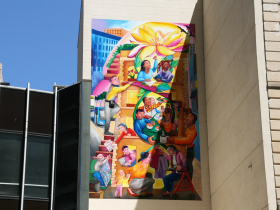 Grand Avenue Club Mural