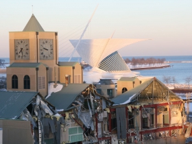 Downtown Transit Center Destruction