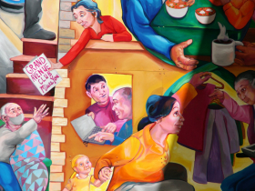 Grand Avenue Club Mural