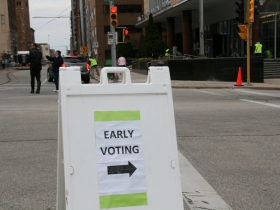 Early Voting Sign