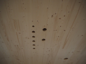 Pre-Drilled Holes