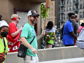 Rep. Ryan Clancy at Coalition to March on the RNC