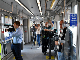 Media Members on The Hop