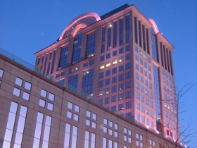 1000 North Water Street at Night