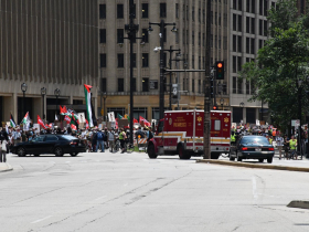 Traffic Diversion at Coalition to March on the RNC