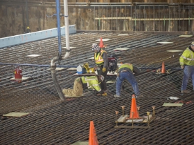 27-Hour concrete pour