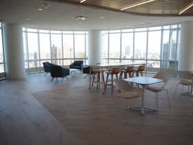 Employee Lounge at Johnson Financial Group