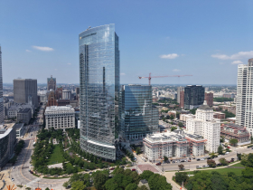 Northwestern Mutual Tower (left) and North Building