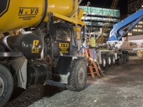 27-Hour concrete pour