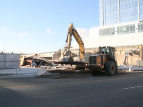 Downtown Transit Center Demolition