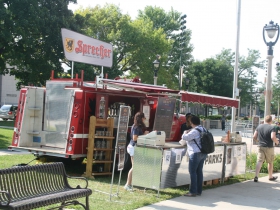 Traveling Beer Garden at Red Arrow Park