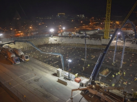27-Hour concrete pour