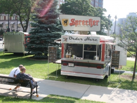 Traveling Beer Garden at Red Arrow Park