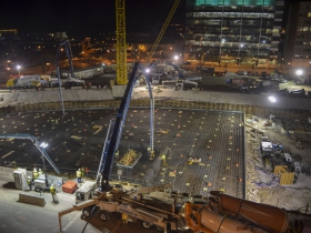 27-Hour concrete pour