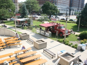 Traveling Beer Garden at Red Arrow Park