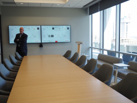 Board Room on 19th Floor of Johnson Financial Group Office