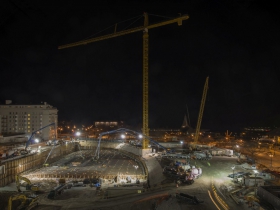 27-Hour concrete pour