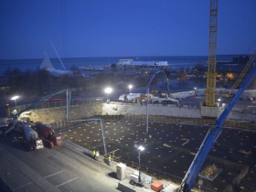 27-Hour concrete pour