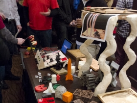 Interactive Art Exhibit by the Milwaukee Makerspace