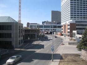 Construction of 833 East.