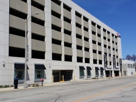 US Bank parking garage