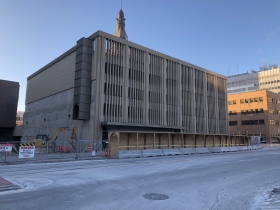 BMO Harris Parking Garage Demolition
