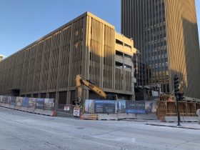 BMO Harris Parking Garage Demolition