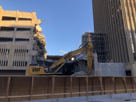 BMO Harris Parking Garage Demolition