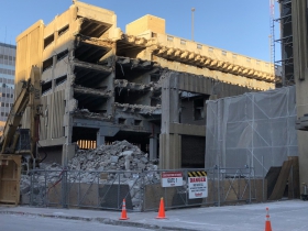 BMO Harris Parking Garage Demolition