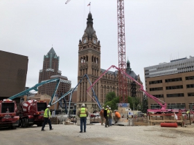 BMO Tower Concrete Pour