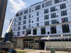Vantage on the Park Construction