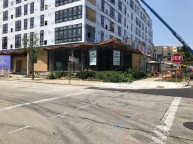Vantage on the Park Construction