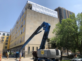 Vantage on the Park Construction