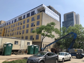 Vantage on the Park Construction