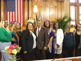 Coggs Extended Family at Charter Meeting