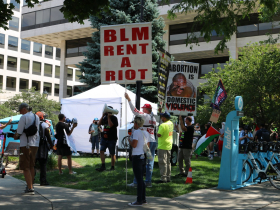 Coalition to March on the RNC Counter-Protestors