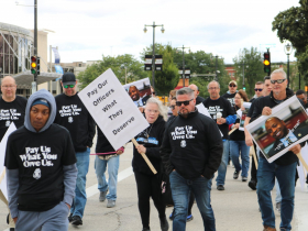 Milwaukee Police Association Protest