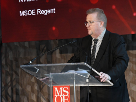 Dwight Diercks Speaks at MSOE's Next Bold Step Unveiling