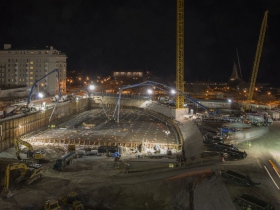 27-Hour concrete pour