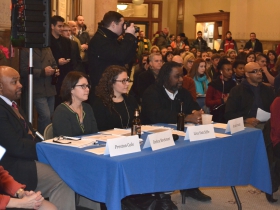 Additional jurors were Preston Cole with the Department of Public Works; Debra Brehmer, director of the Portrait Society Gallery, Lisa Sutcliffe, curator of photography at MAM; and artist filmmaker Brad Pruitt.