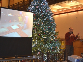 Paul Druecke explains MMXII_Wisconsin Avenue, a Milwaukee version of Hollywood’s Walk of Fame. A previous version included the local personality Milverine.