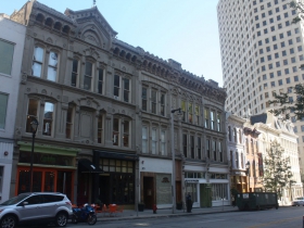 A row of classic buildings