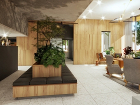 Ascent Lobby Rendering