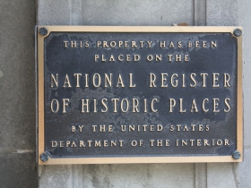 Astor Hotel marker